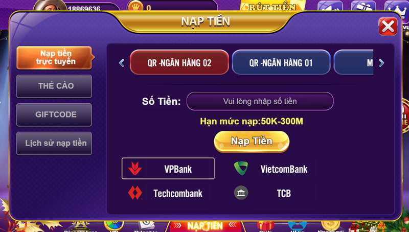 Nạp tại đơn giản