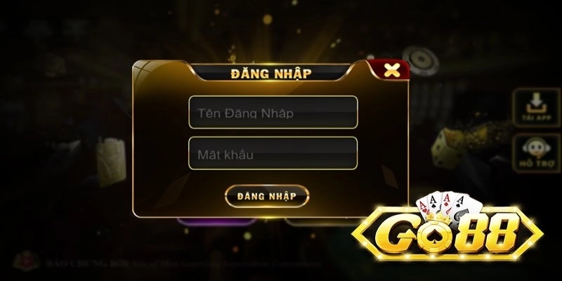 Hướng dẫn cược thủ đăng nhập vào cổng game thành công