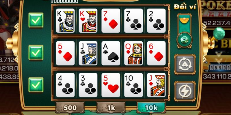 Top mini game không thể cưỡng lại đó là Mini Poker